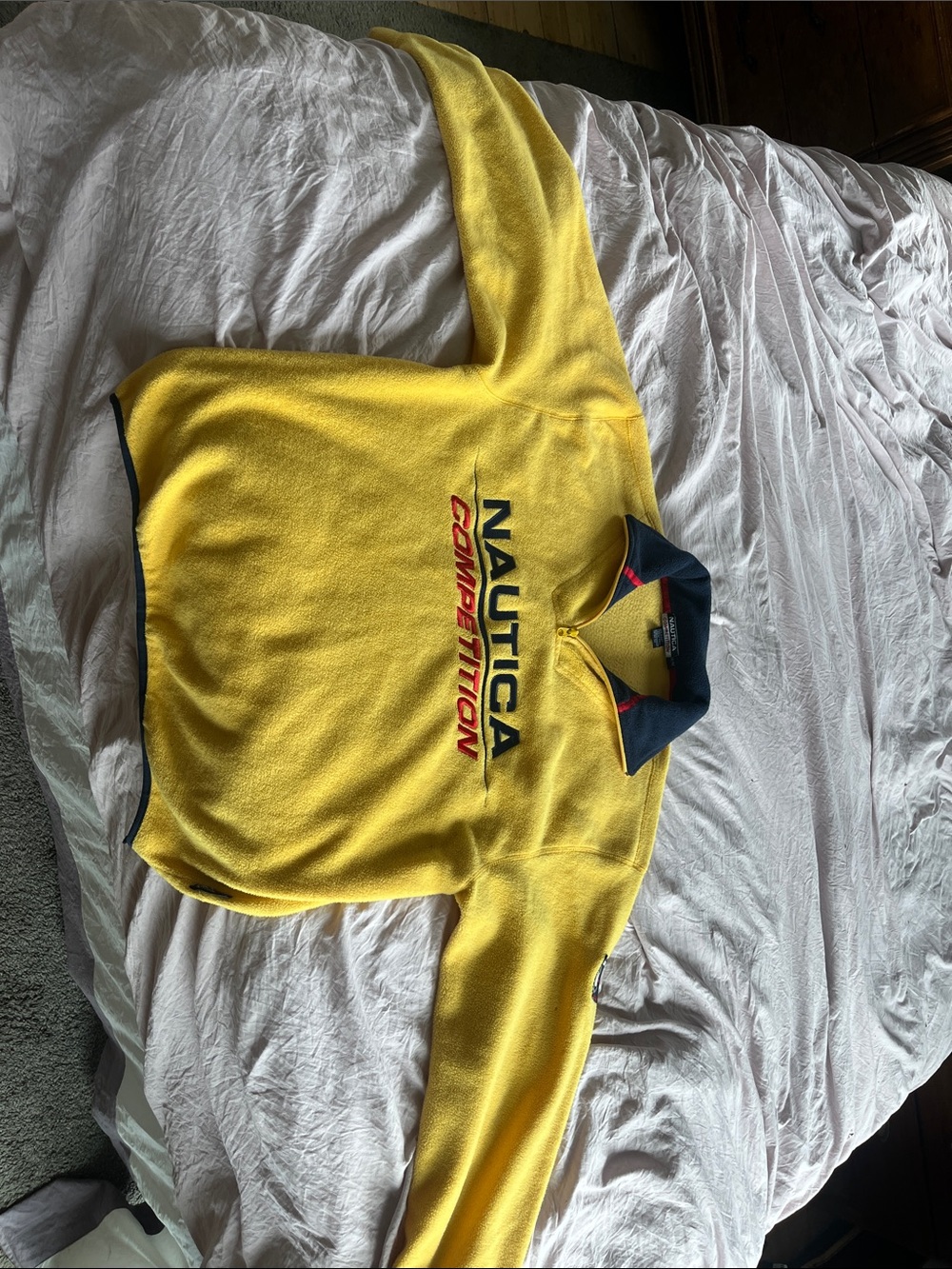 Vintage nautica fleece